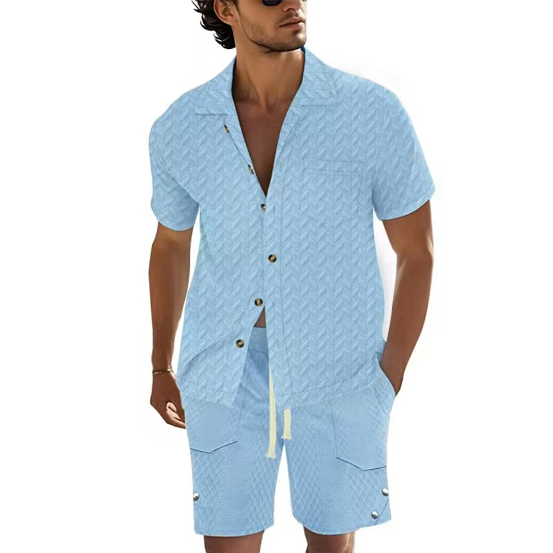 Hot Sale Men's Short-Sleeved S - Men'S Formal Beach Wear recension och pris