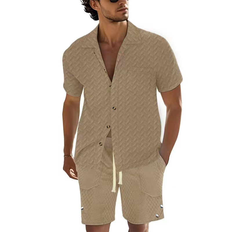 Hot Sale Men's Short-Sleeved S - Men'S Formal Beach Wear recension och pris