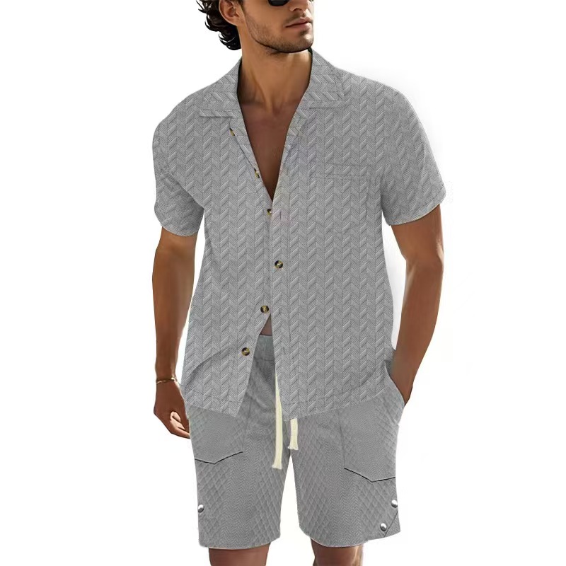 Hot Sale Men's Short-Sleeved S - Men'S Formal Beach Wear recension och pris